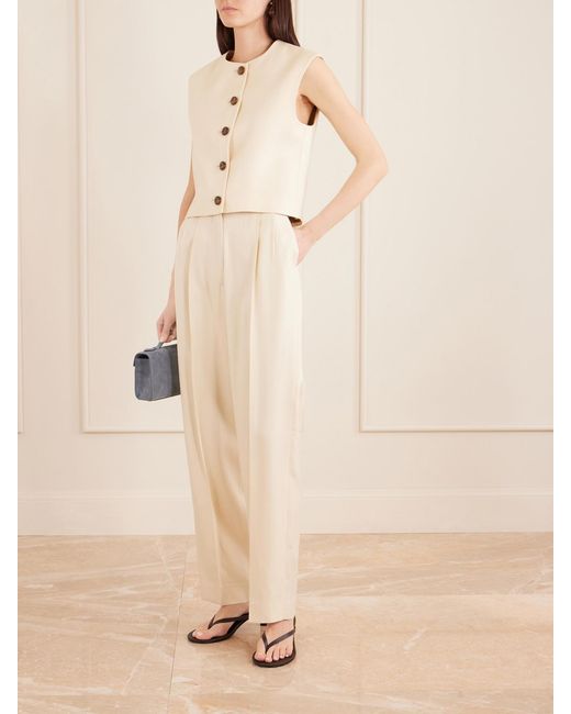 Blazé Milano Natural Danae Woven Vest