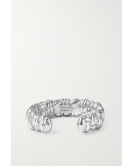 Bottega Veneta Natural Intrecciato Cuff