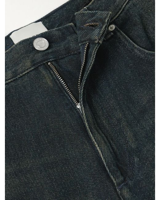 Isabel Marant Blue Jenny High-Rise Straight-Leg Jeans