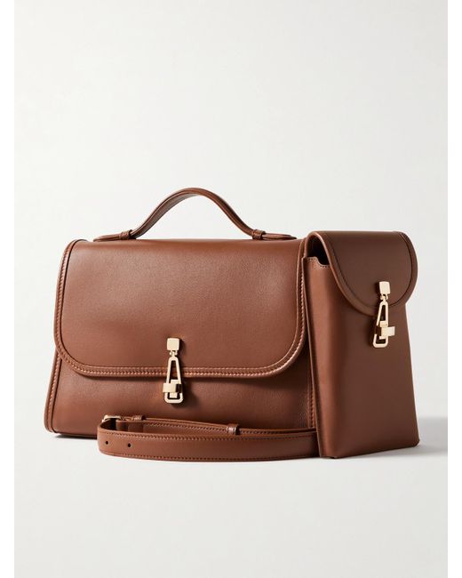 Pochette En Cuir Gabriela Hearst en coloris Brown