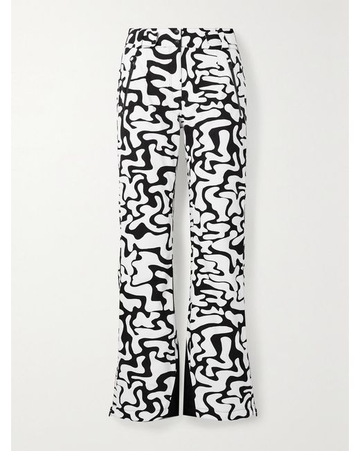 Aztech Mountain White Ed Curtis Team Aztech Printed Padded Ski Pants