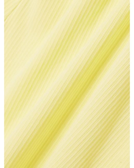 Débardeur En Coton Supima Mélangé Côtelé James Perse en coloris Yellow