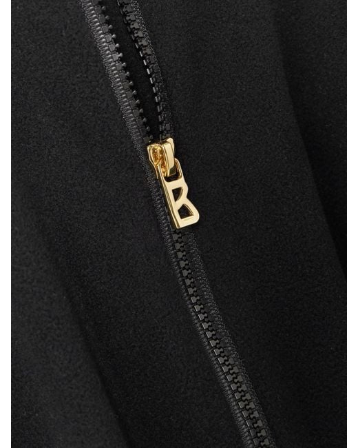 Bogner Black Medita Appliquéd Fleece Base Layer