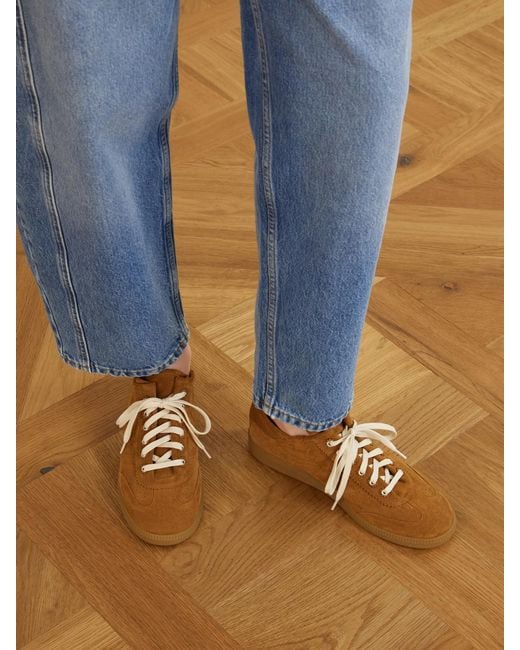 Isabel Marant Brown Brecy Suede Sneakers