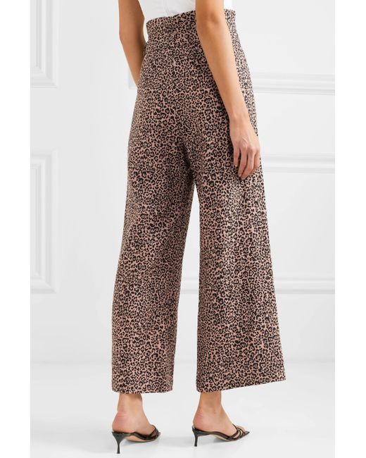 Reformation Jackie Cropped Belted 