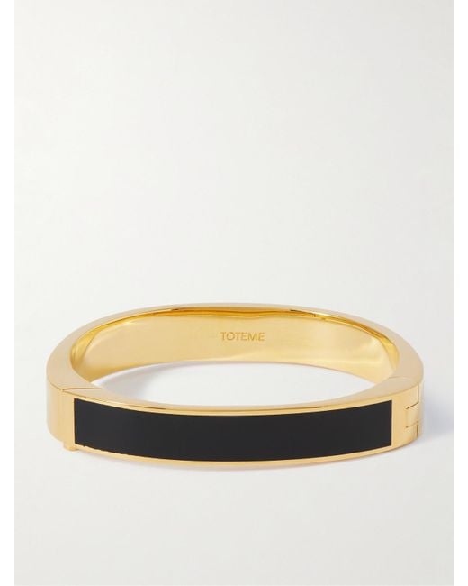 Totême  Natural Signature-Tone And Enamel Bracelet