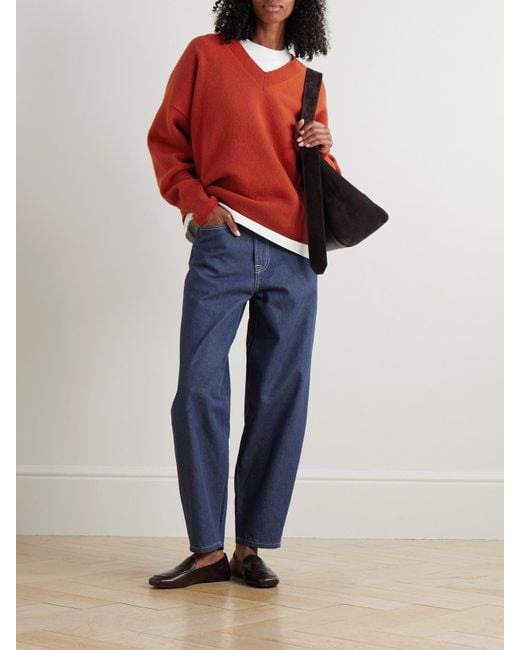 Rohe Red Pullover Aus Einer Wollmischung
