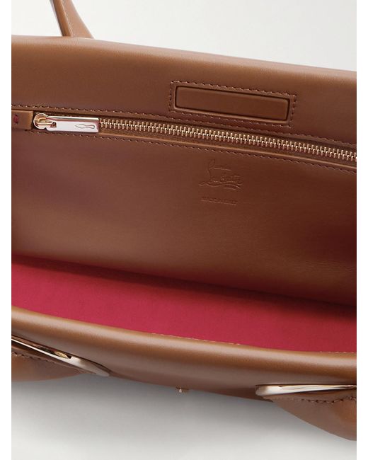 Christian Louboutin Brown Venus Schultertasche Aus Leder