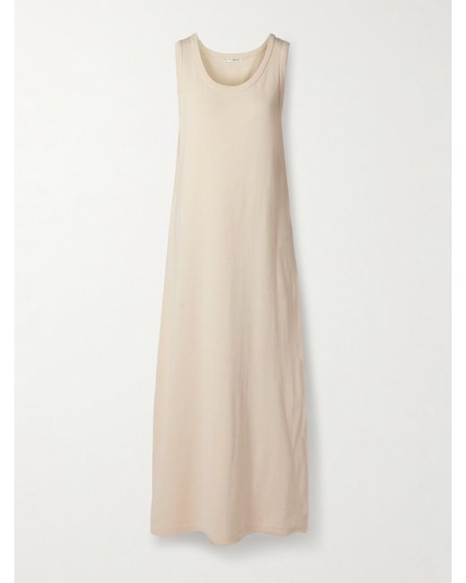 The Row Natural Tetzi Cotton Maxi Dress