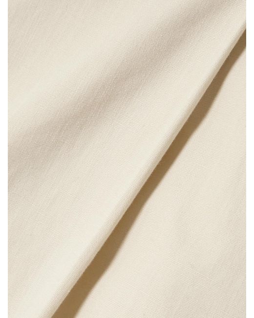 Joseph Natural Paver Cotton-Gauze Tapered Pants