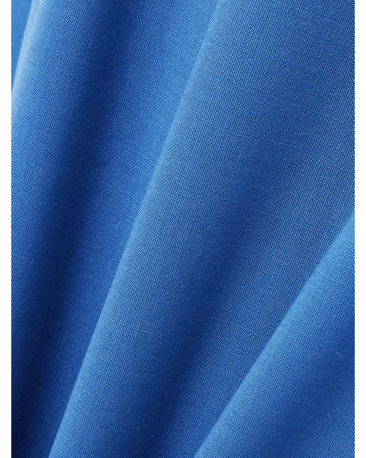 Esse Studios Blue Pleated Woven Pants