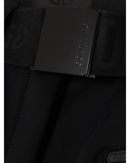 Goldbergh Black Paris Belted Stirrup Ski Pants