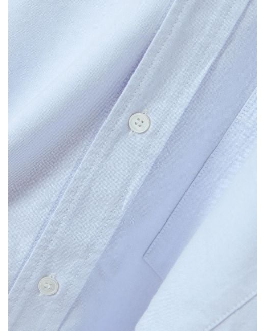 Citizens of Humanity Blue Kayla Cotton Oxford Shirt