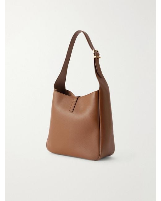 Saint Laurent White Le 5 À 7 Leather Shoulder Bag