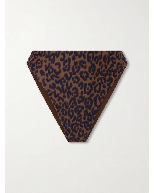 Haight Multicolor Mah Leopard-Print Bikini Briefs
