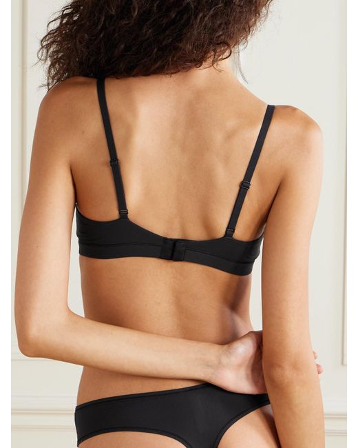 Skims Natural Fits Everybody Crossover Bralette – Onyx, Sienna – Set Aus Fünf Soft-Bhs