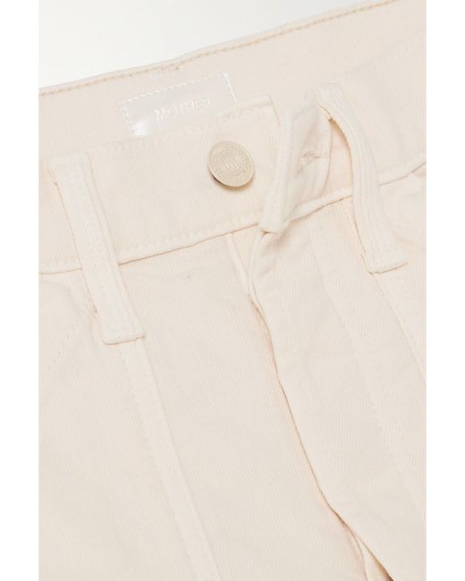 Mother Natural Net Sustain The Curbside Cargo Flood High-Rise Tapered Jeans