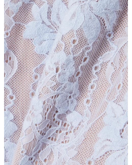 Zimmermann Blue Lace Bodysuit