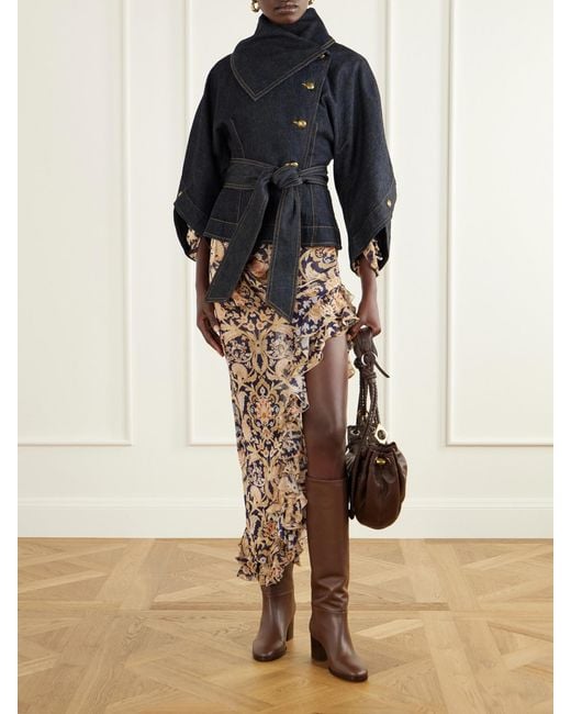 Zimmermann Blue Valiant Denim Jacket
