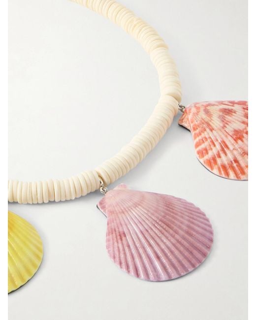 Julietta Pink Exclusive-Tone Shell Beaded Necklace