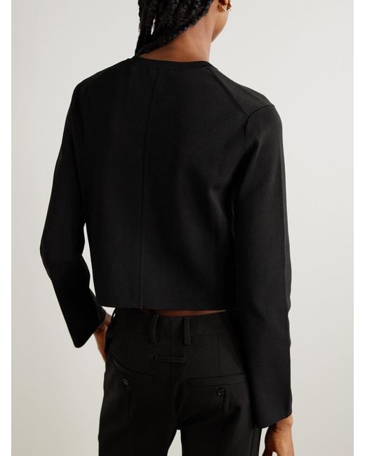 Joseph Black Stretch-Knit Jacket