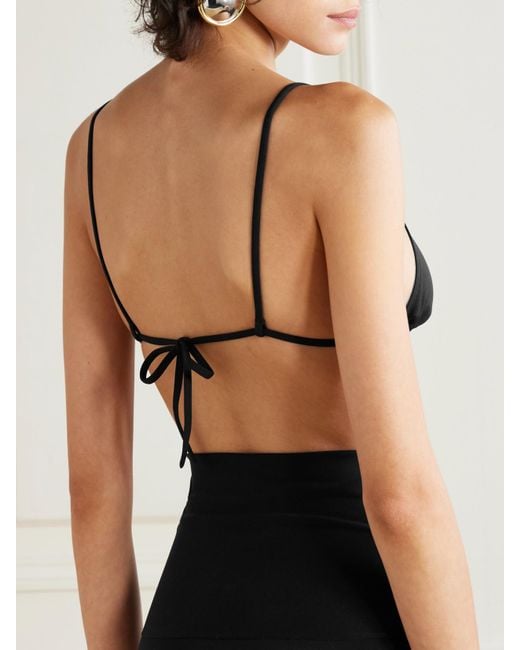Eres Black Les Permanents Mouna Triangel-Bikini-Oberteil