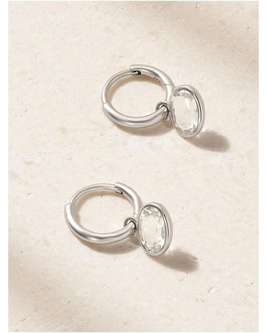 BY PARIAH Natural Orbit 14-Karat Recycled Topaz Earrings