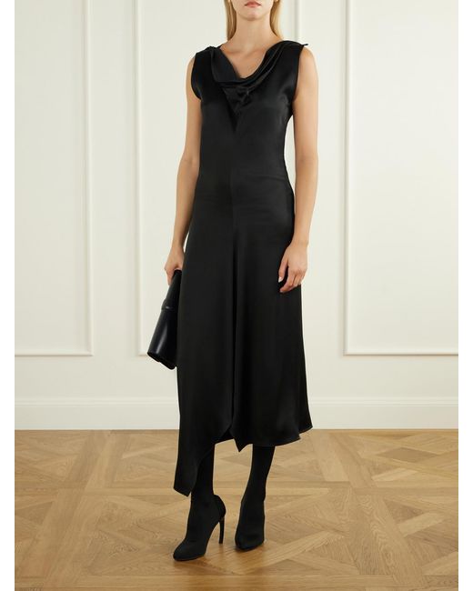 Victoria Beckham Black Harlow 100 Stretch-Jersey Over-The-Knee Boots