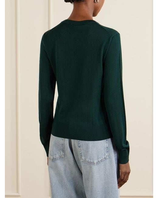 FFORME Green Mitchell Wool Sweater