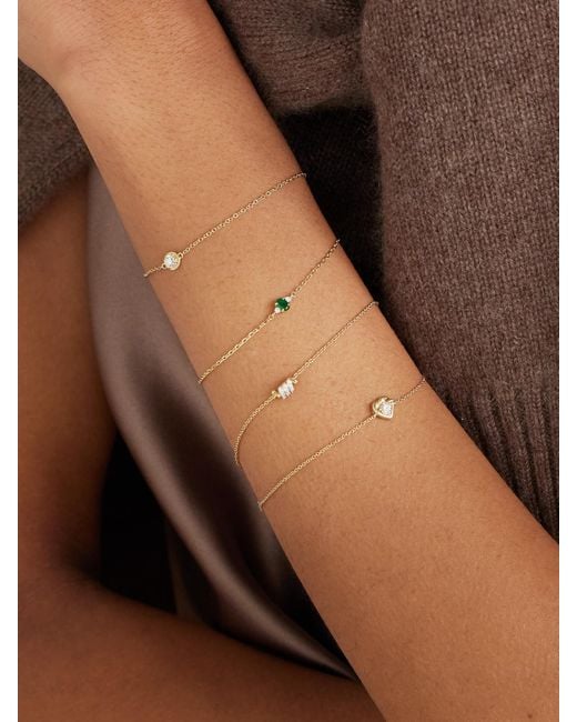 STONE AND STRAND Natural Twinkling Twine 10-Karat Diamond Bracelet