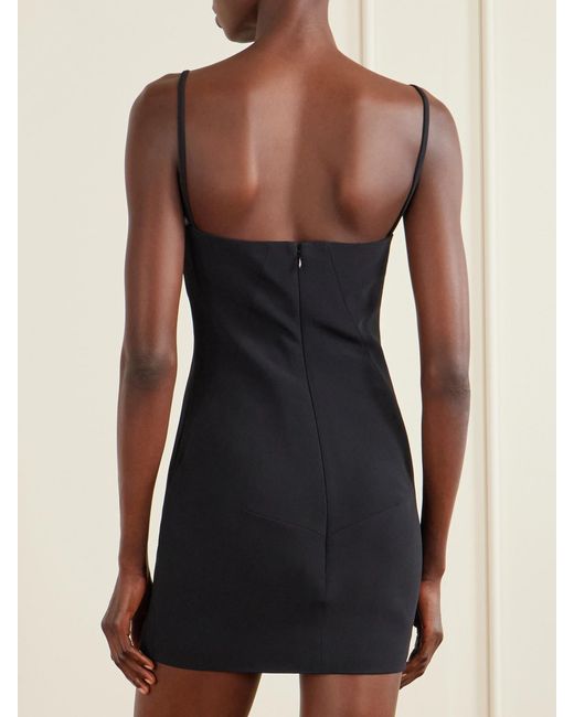 Givenchy Black Cady Mini Dress