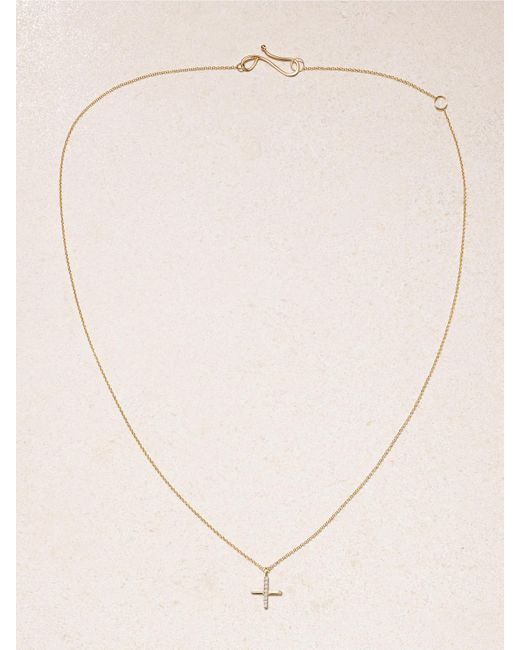 Melissa Joy Manning Natural X Marks The Spot 14-Karat Recycled Necklace