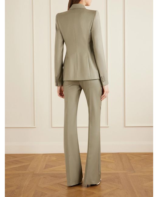 McQueen Green Wool Jacket