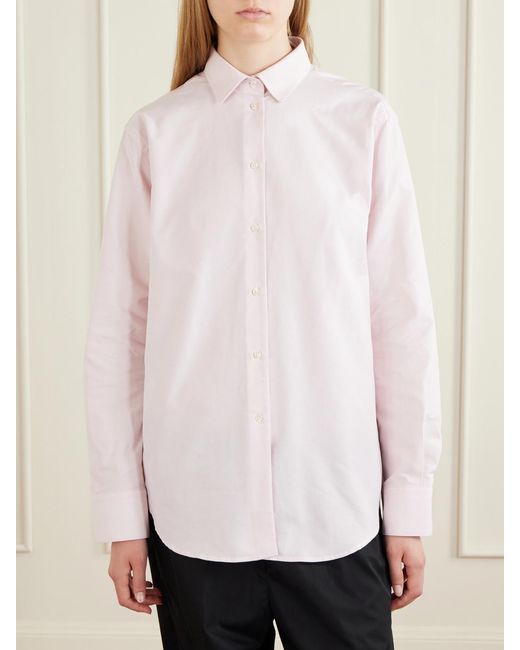 Rohe Pink Cotton-Poplin Shirt