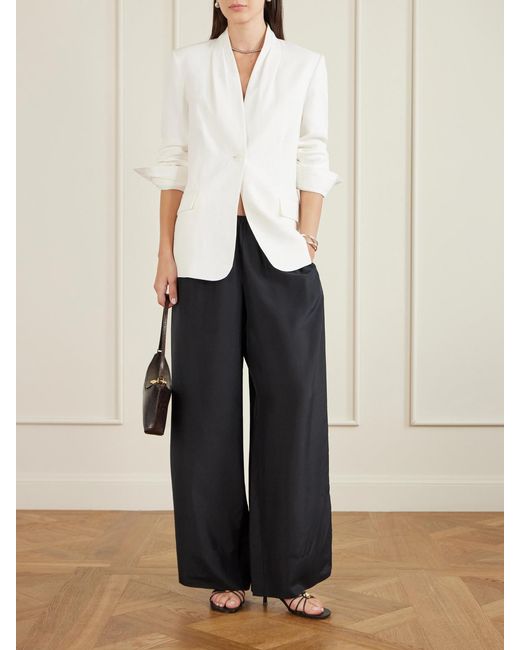 Jonathan Simkhai Black Amaya Embellished Leather Mules