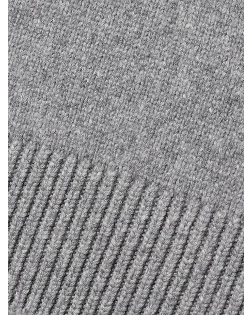 Khaite Gray Nera Cashmere Sweater