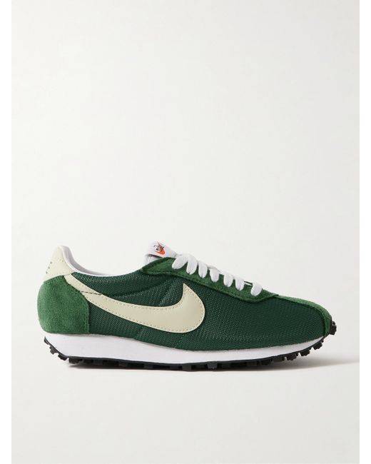 Nike Green Ld-1000 Sneakers Aus Mesh Mit Besätzen Aus Leder Und Gebürstetem Veloursleder