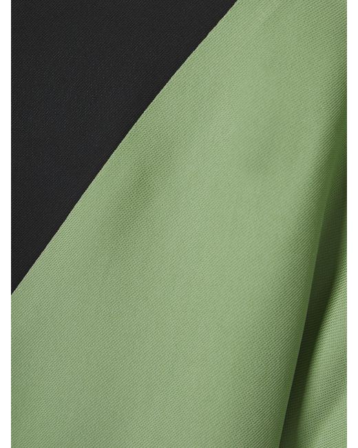 Gauchère Black Taos Two-Tone Twill Top