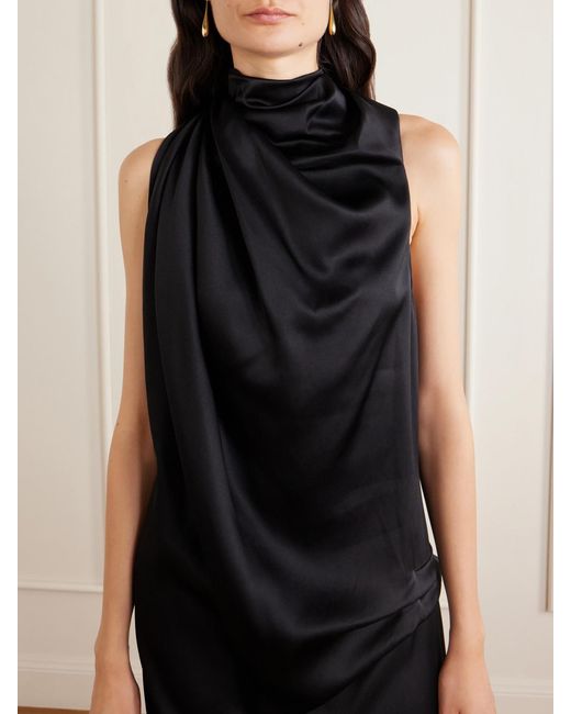 Heirlome Blue Kate Silk-Satin Dress