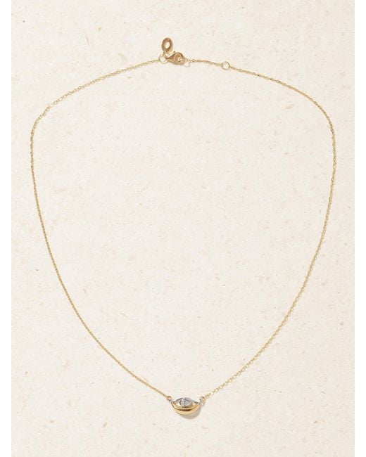 L'Atelier Nawbar Natural Salvatore 18-Karat And Diamond Necklace