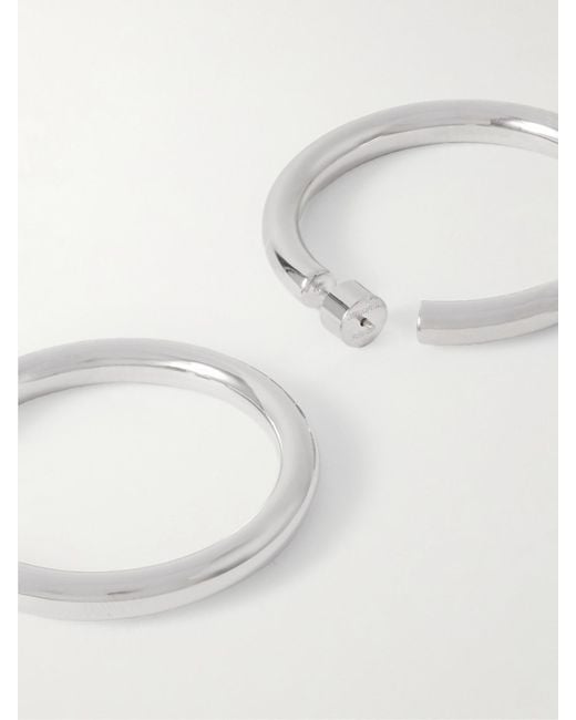 Jennifer Fisher Natural Natasha Baby-Tone Hoop Earrings