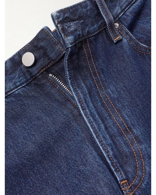 Totême Blue Garderob High-Rise Slim-Fit Organic Jeans