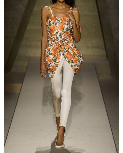 Chloé White Stretch-Jersey High-Rise Leggings