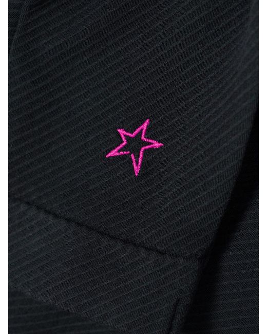 Perfect Moment Black Ribbed Thermal Modal-Blend Leggings