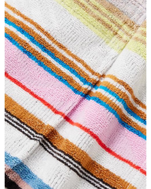 Missoni Gray Moonshadow Morgenmantel Aus Frottee Aus Einer Baumwollmischung