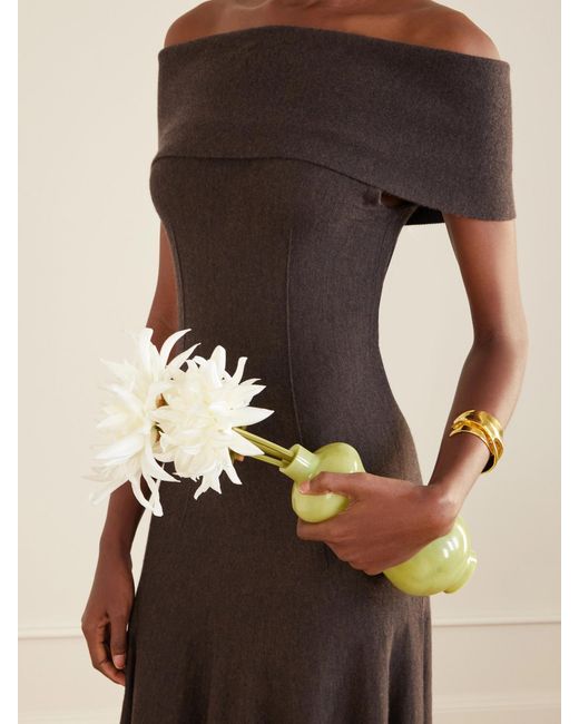 Cult Gaia Green Florence Clutch