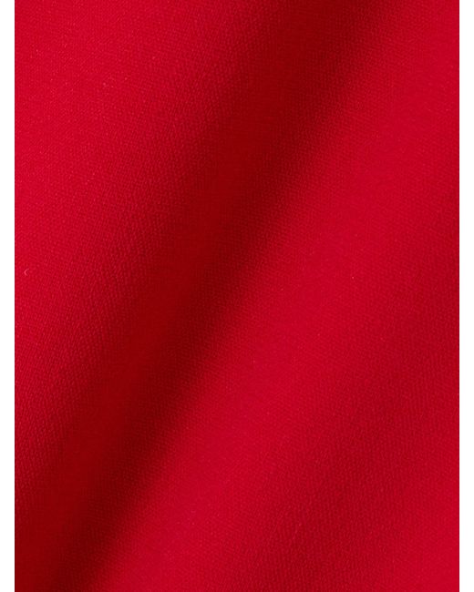 Magda Butrym Red Stretch-Wool Skinny Pants