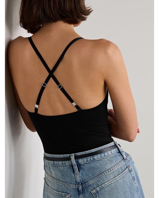 CDLP Black Body Aus Stretch-Lyocell