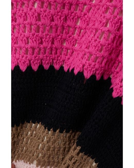 Gabriela Hearst Multicolor Ocon Striped Wool And Cashmere-Blend Maxi Dress