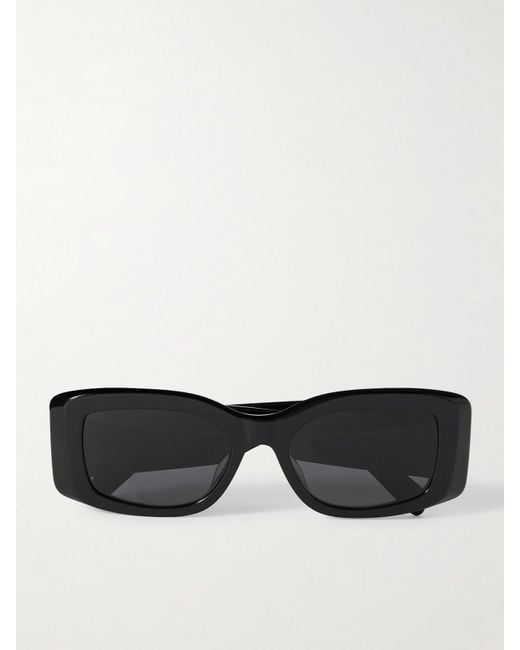 Céline Black Triomphe Oversized Square-Frame Acetate Sunglasses